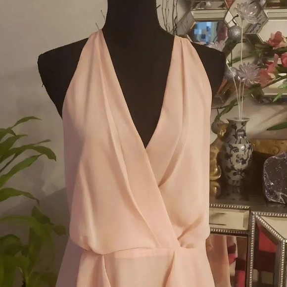 BCBG generation gorgeous peach dress size 12 NWOT - Picture 2 of 8